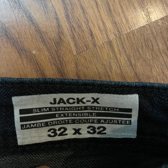 Mens Jack X Slim Straight Stretch Jeans by David Bittan Buffalo Size 32x32. - Picture 3 of 8